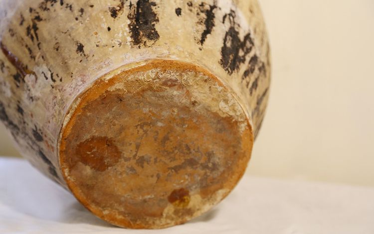 Terracotta "Biot" jar 19th century