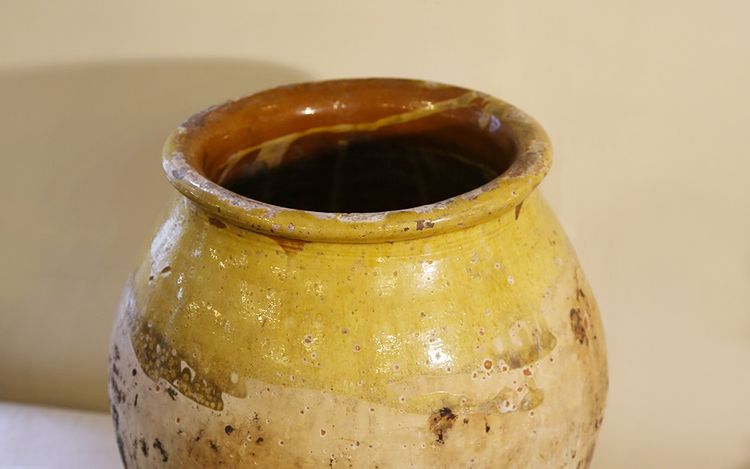 Terracotta "Biot" jar 19th century