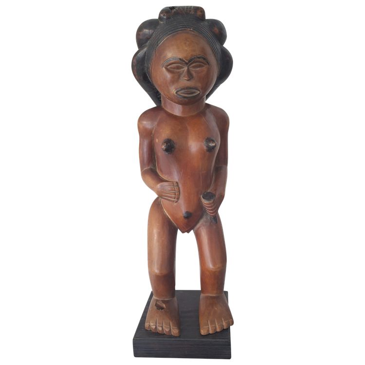 Statua di Chokwe dal Congo. ARTE PRIMARIA