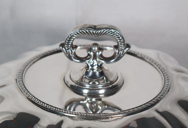 Gemüseschüssel aus 925er Sterlingsilber Griechisch 20.