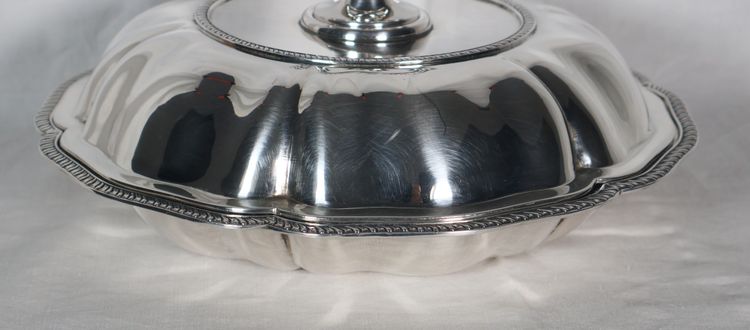 Gemüseschüssel aus 925er Sterlingsilber Griechisch 20.