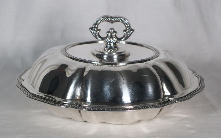 Gemüseschüssel aus 925er Sterlingsilber Griechisch 20.