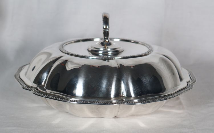 Gemüseschüssel aus 925er Sterlingsilber Griechisch 20.