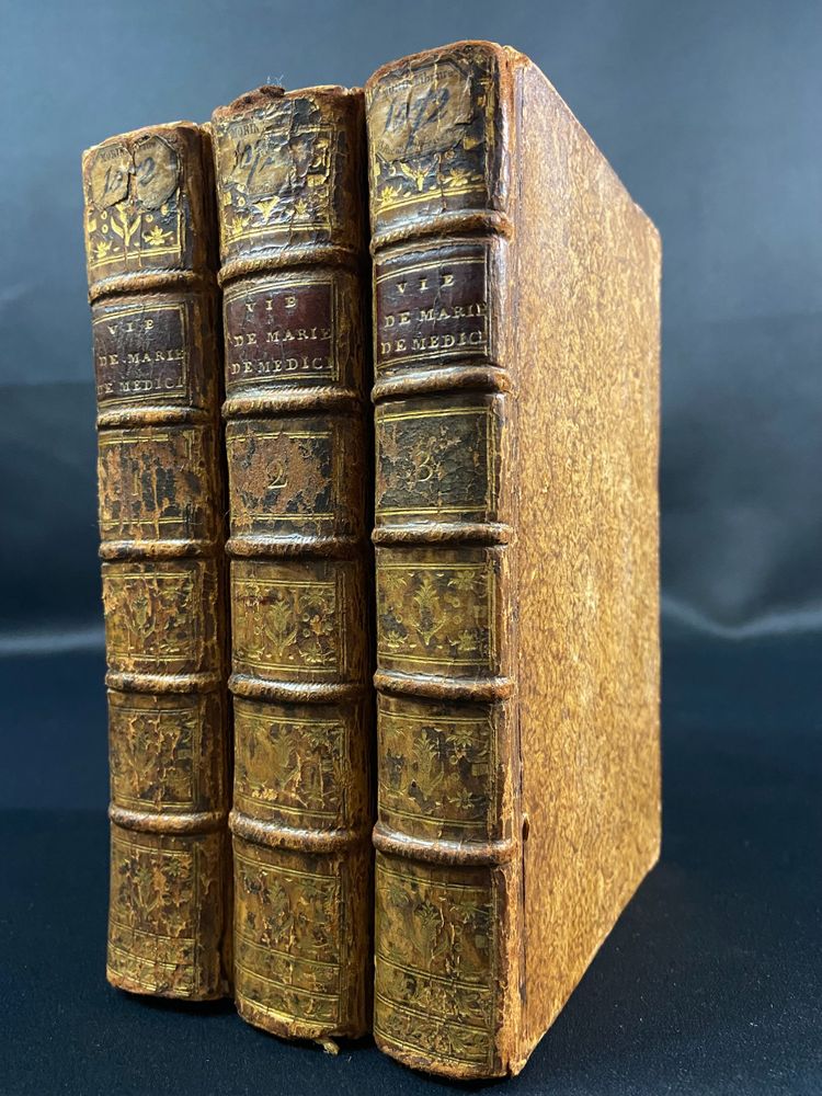 Life of Marie de Médicis Queen of France & Navarre 3 bound volumes 18th century 1778