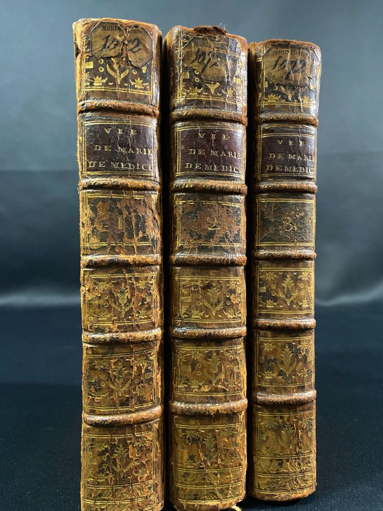 Life of Marie de Médicis Queen of France & Navarre 3 bound volumes 18th century 1778