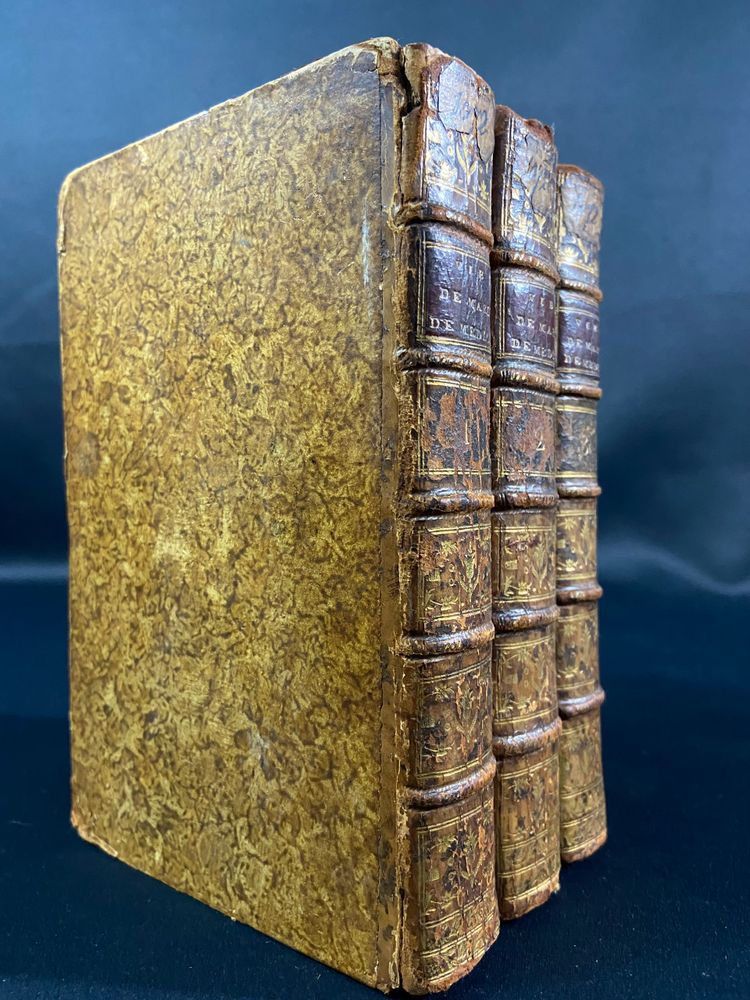 Life of Marie de Médicis Queen of France & Navarre 3 bound volumes 18th century 1778