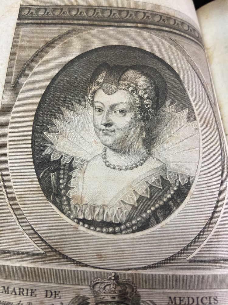 Life of Marie de Médicis Queen of France & Navarre 3 bound volumes 18th century 1778