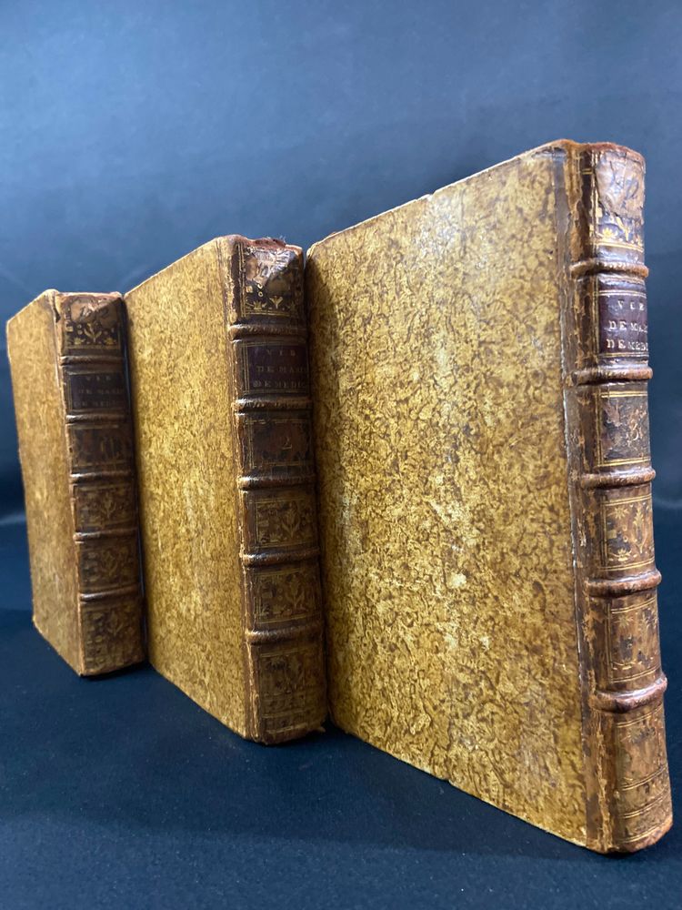 Life of Marie de Médicis Queen of France & Navarre 3 bound volumes 18th century 1778
