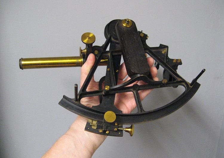 Sextant C Plath Hamburg About 1900. German Navy.