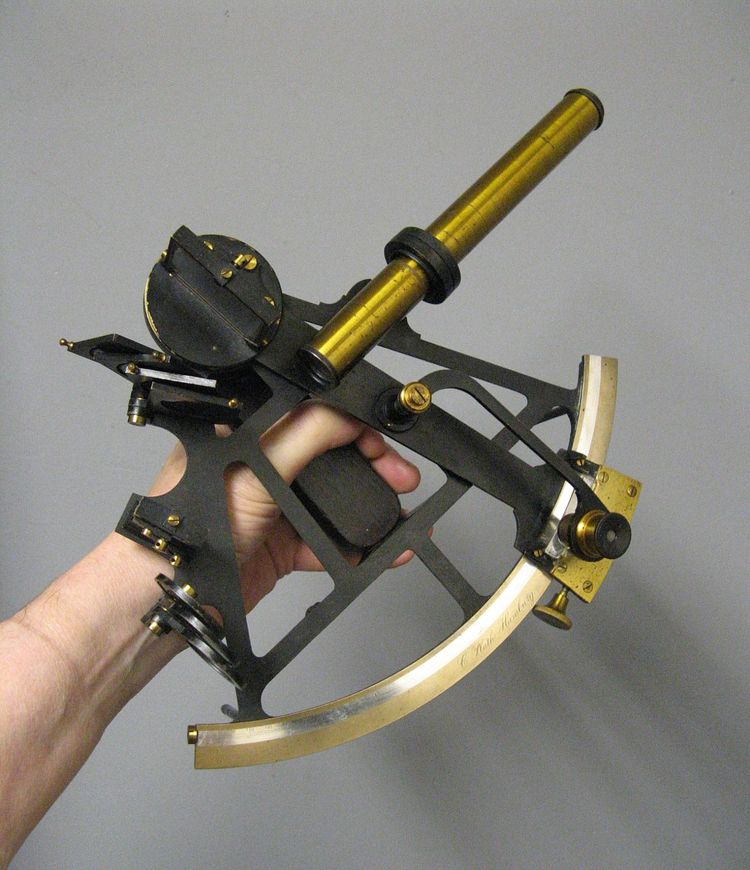Sextant C Plath Hamburg About 1900. German Navy.
