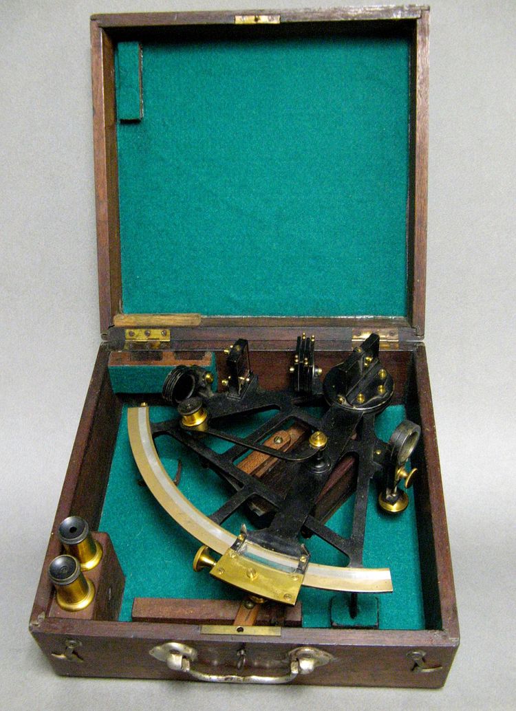 Sextant C Plath Hamburg About 1900. German Navy.