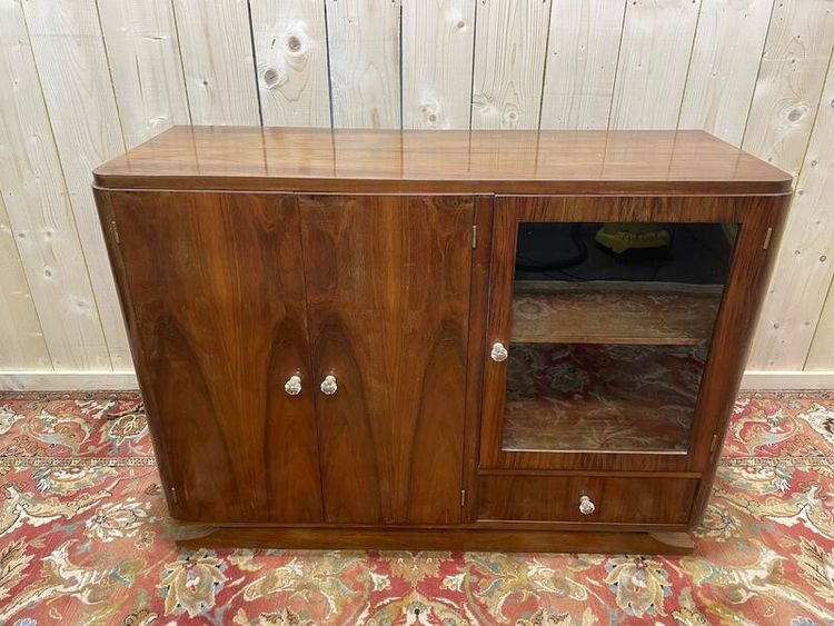 Buffet Art Déco en noyer 