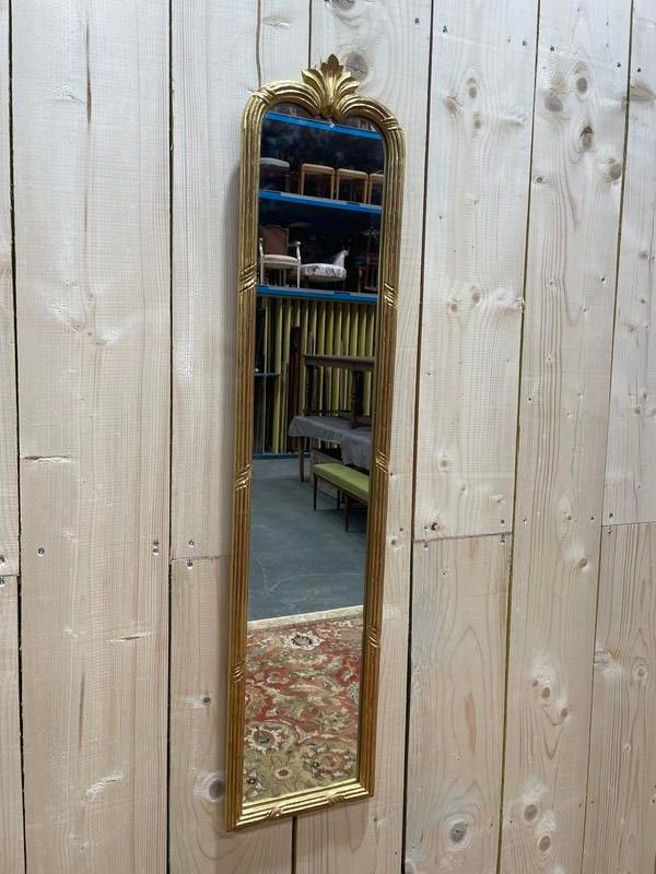 Kleiner Spiegel im vergoldeten Holz von Napoleon III Stil
