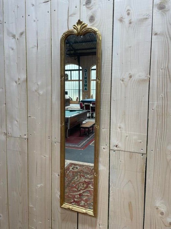 Kleiner Spiegel im vergoldeten Holz von Napoleon III Stil