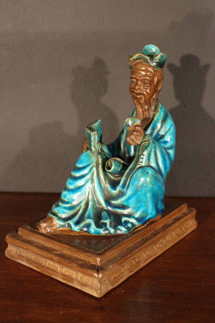  Coppia di statue cinesi