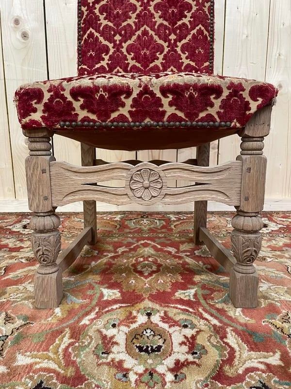 Suite di 6 sedie Louis XIII - High Era in Oak