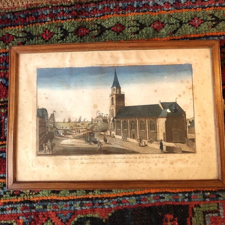 Three optical views, Netherlands, 18th century