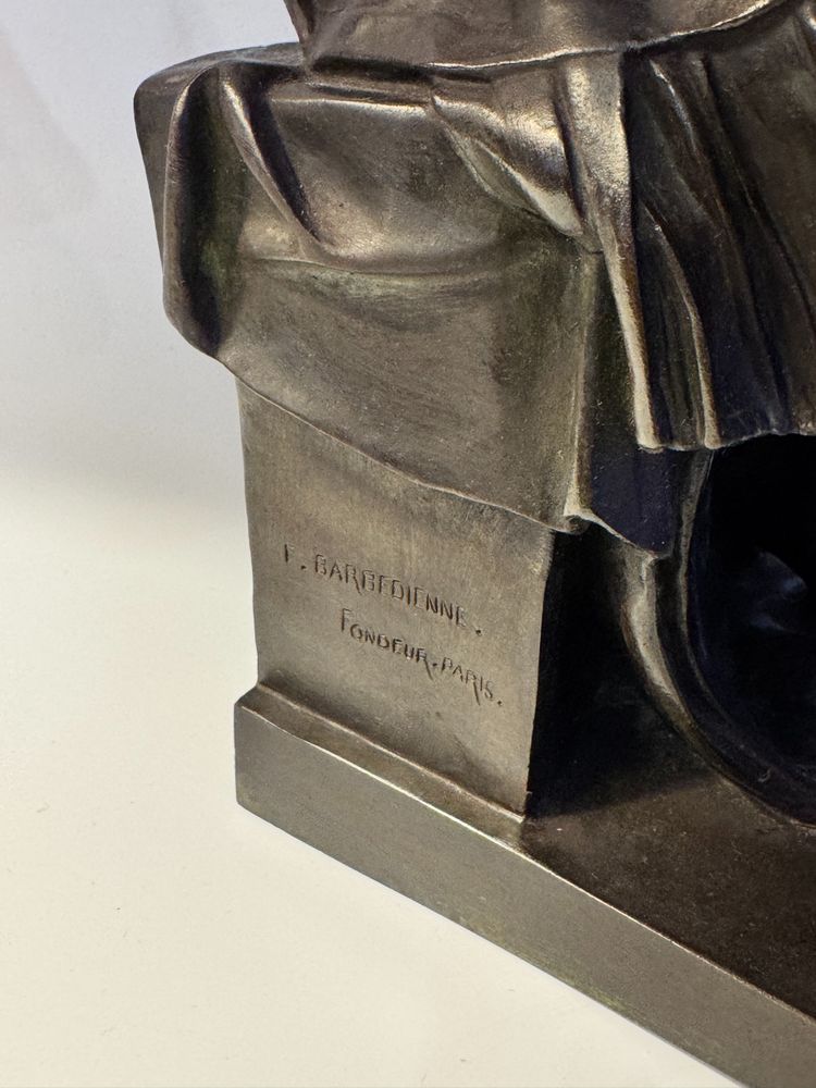 Scultura in bronzo - Laurent de Medici - Barbedienne XIX secolo H 40 