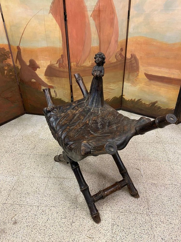 Charmant Siège d'Appoint De Style Romantique époque Napoléon III