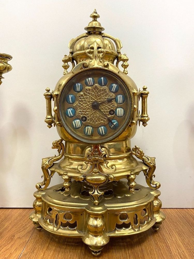 Finiture in bronzo dorato del periodo Napoleone III