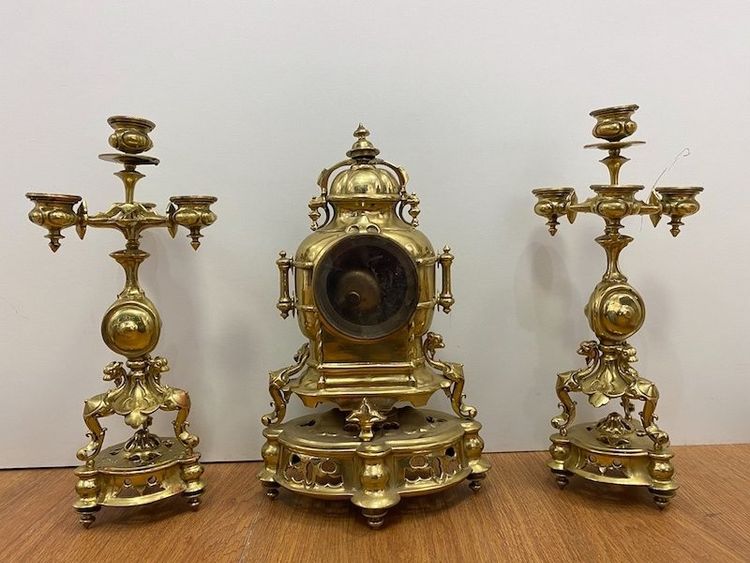 Finiture in bronzo dorato del periodo Napoleone III