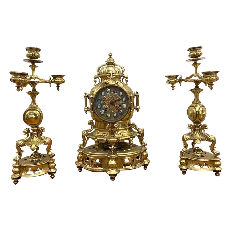 Finiture in bronzo dorato del periodo Napoleone III