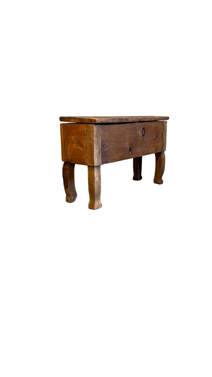 Cassapanca rustica 1700