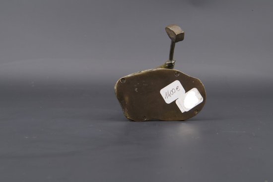 Bronzo raffigurante un operaio alla mazza, Andor Ruff (1885 - 1951)
