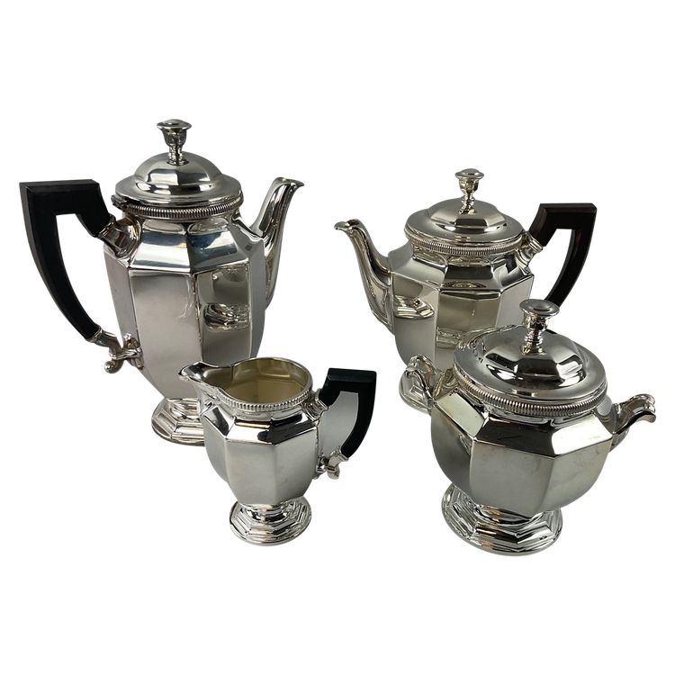 Christofle art deco coffee set