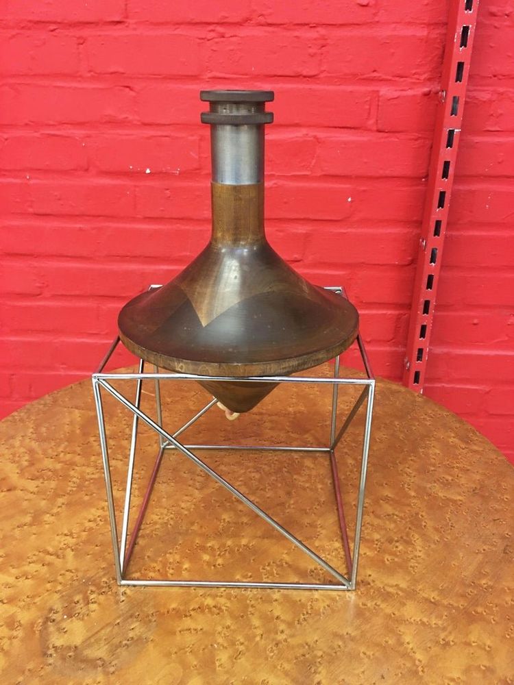 Rare Diabolo Lamp, Attributed to Max Sauzé, Circa 1970