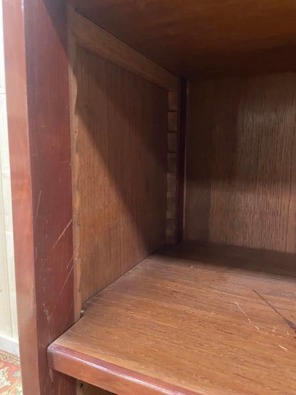 Bibus - Little Library in mahogany Library in Louis XVI style