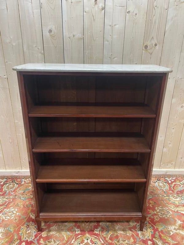 Bibus - Little Library in mahogany Library in Louis XVI style