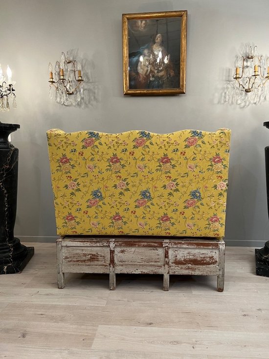 Rarissime Banquette A Système d'Epoque Louis XV Vers 1730
