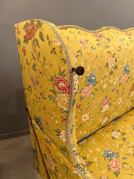 Rarissime Banquette A Système d'Epoque Louis XV Vers 1730