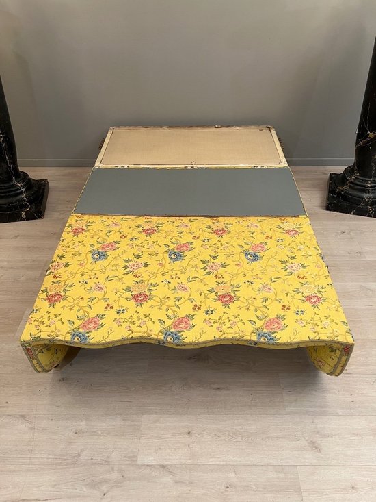 Rarissime Banquette A Système d'Epoque Louis XV Vers 1730