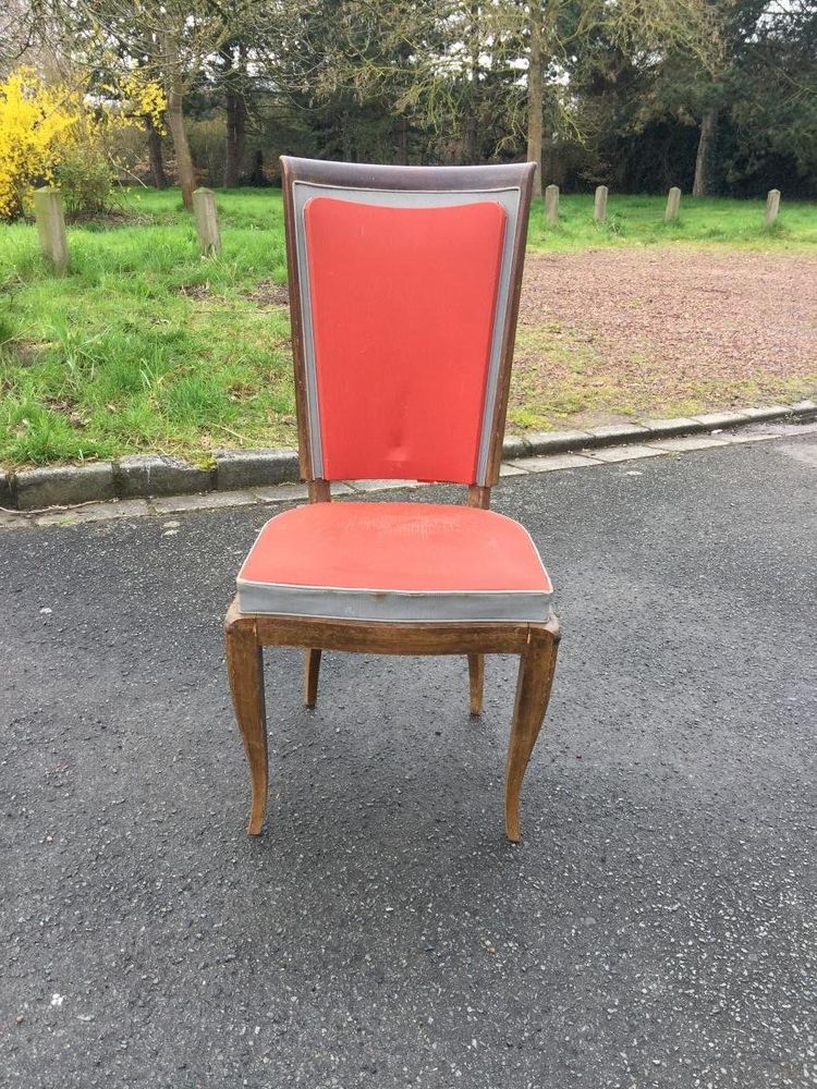 Suite Of 8 Art Deco Chairs, Circa 1930/1940