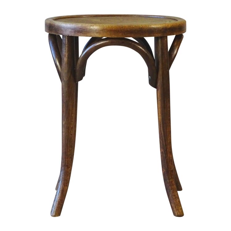 Tabouret Baumann "ménager" N°92 vers 1930, no Thonet