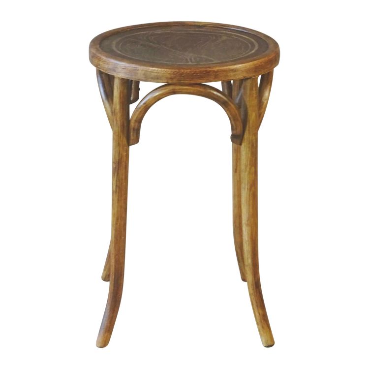 So-called piano stool by Baumann 1930, bistro, no Thonet