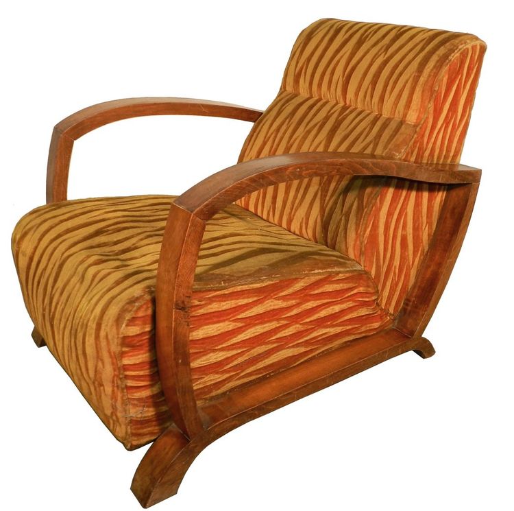Pair of Art Deco armchairs, circa 1930