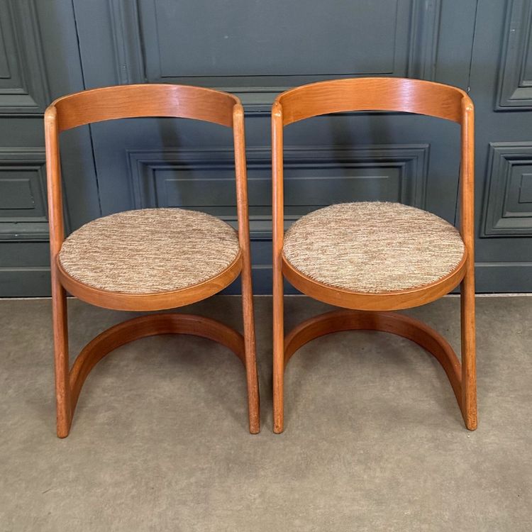 Pair of Alpha design chairs for Baumann 1970