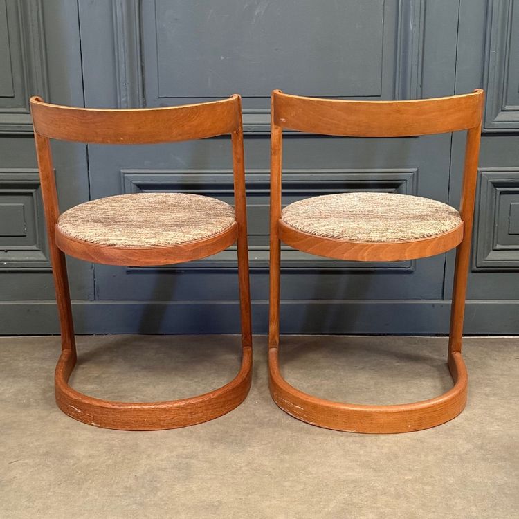 Pair of Alpha design chairs for Baumann 1970