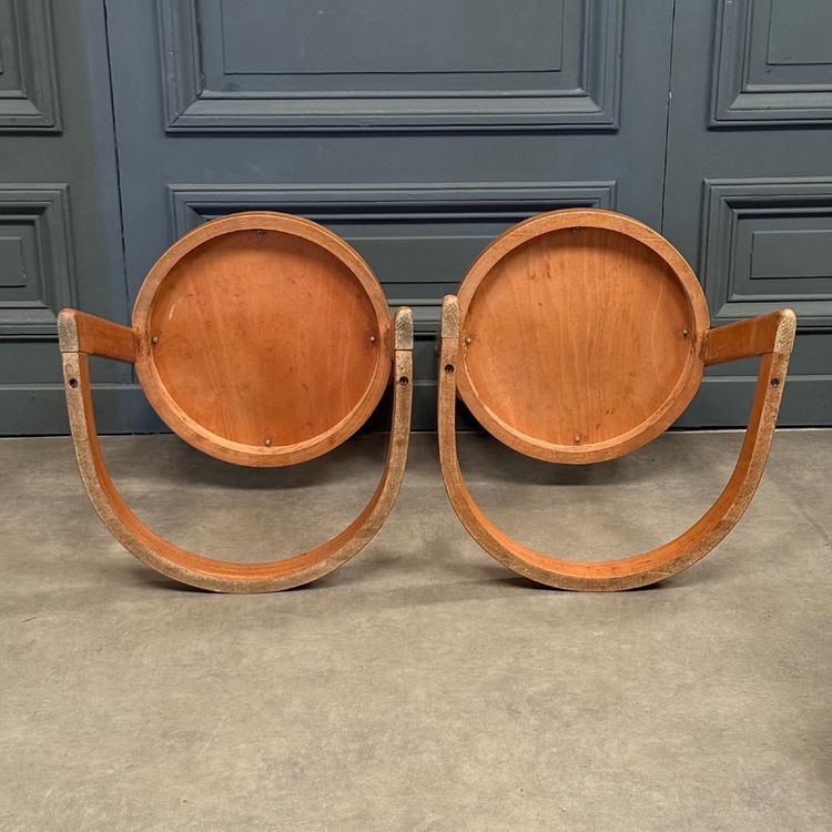 Pair of Alpha design chairs for Baumann 1970