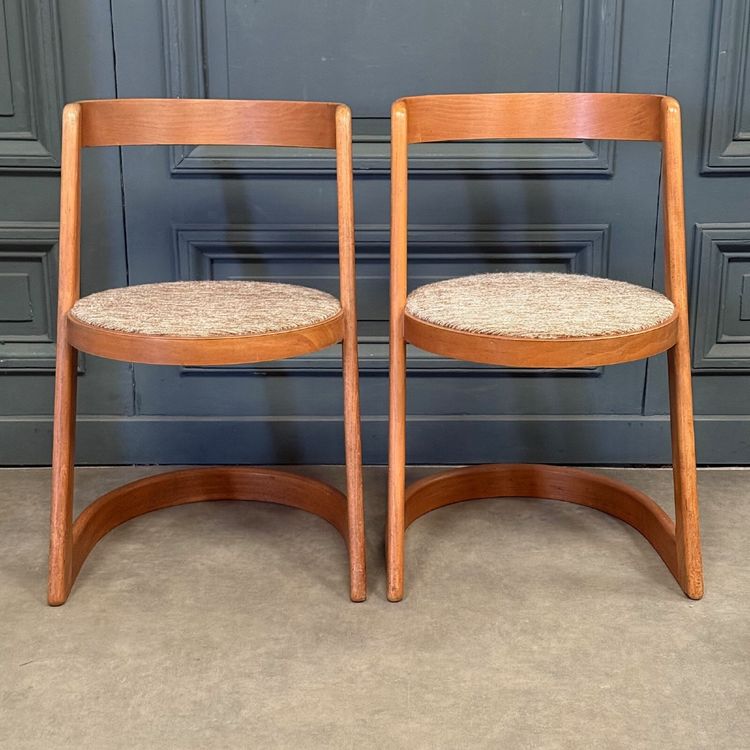 Pair of Alpha design chairs for Baumann 1970