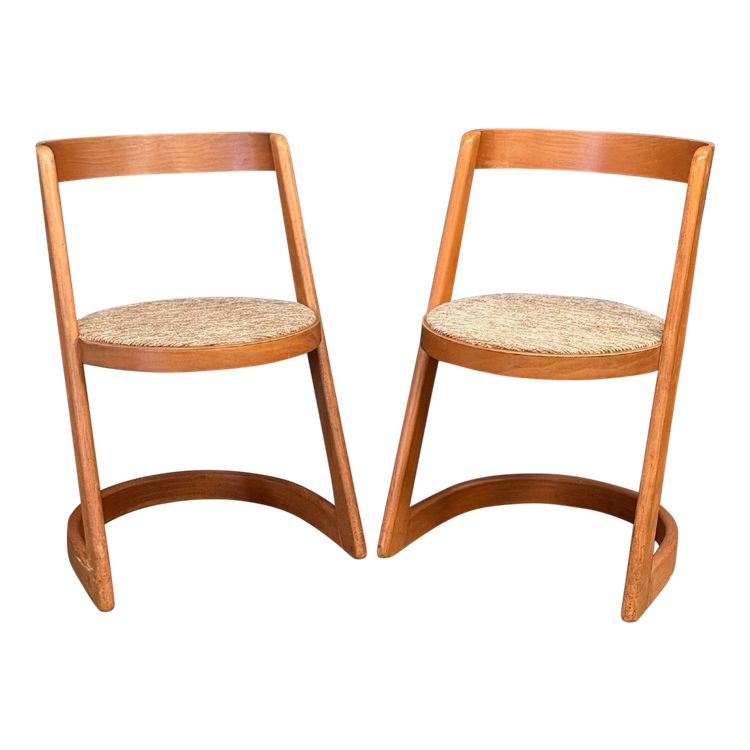 Pair of Alpha design chairs for Baumann 1970