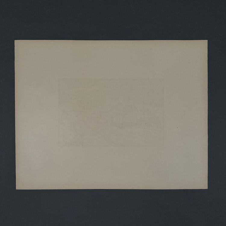 Lithograph by Henri Rivière Le Beau Pays de Bretagne Lavoir à Tréboul