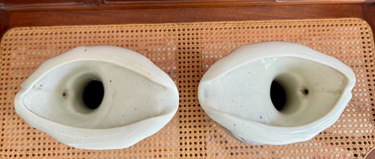 Pair of Art Nouveau Luneville Keller Guerin Vases
