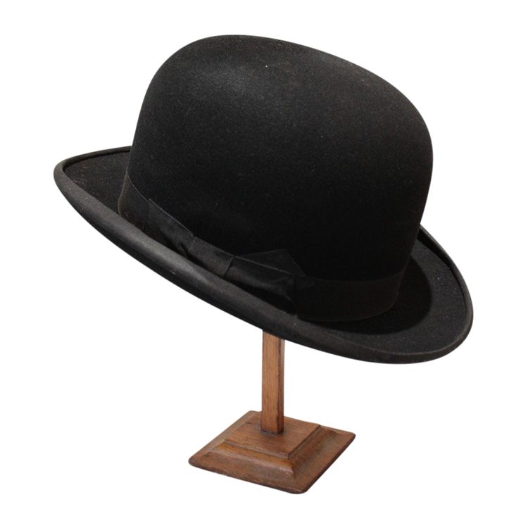Felt bowler hat from Pangaud, hatter in Tours