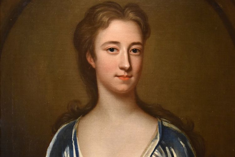 Porträts zweier englischer Eheleute aus dem 18. Jahrhundert, Godfrey Kneller (1646 - 1723)