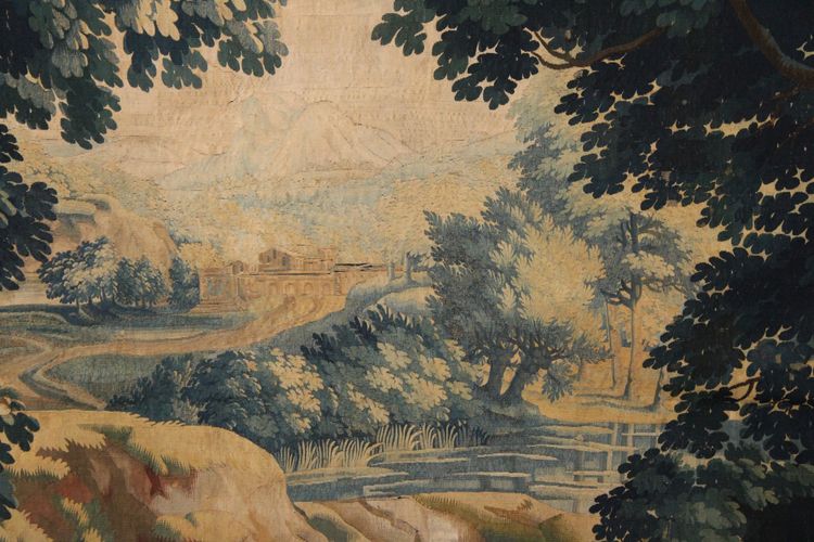 Flemish "Verdure" tapestry, 18th century