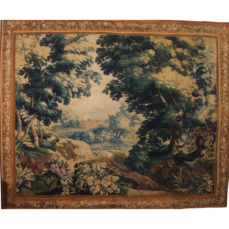 Flemish "Verdure" tapestry, 18th century